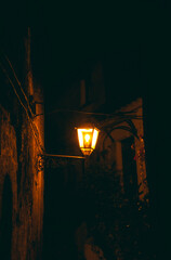 Halloween in Calcata, Lazio, Italy.
Halloween is a holiday celebrated each year on October 31. The tradition originated with the ancient Celtic festival of Samhain.