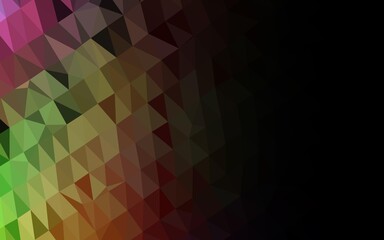 Obraz premium Light Multicolor, Rainbow vector abstract mosaic background.