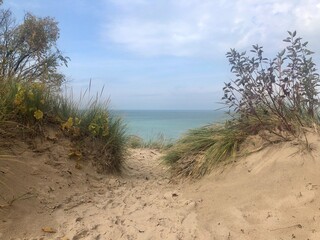 Lake Michigan at the Indiana Dunes