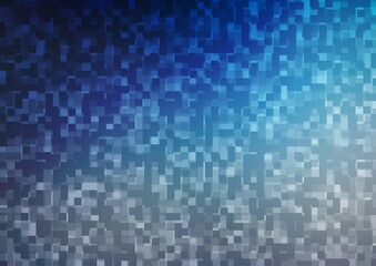 Light BLUE vector pattern in square style.