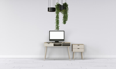 Fototapeta premium Moden office desk