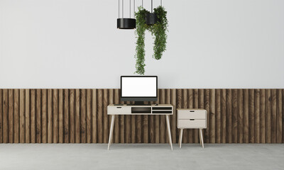 Fototapeta premium Moden office desk