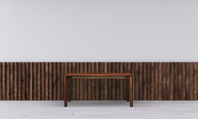 modern interior with office desk