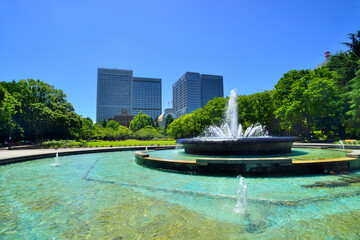 Fototapeta premium 日比谷公園の噴水