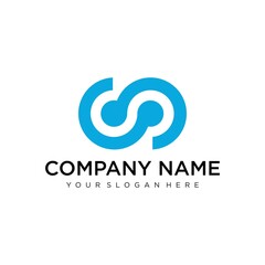 Letter S line logo design. Linear creative minimal monochrome monogram symbol. Universal elegant vector sign design. Premium business logotype. Graphic alphabet symbol for corporate business identity