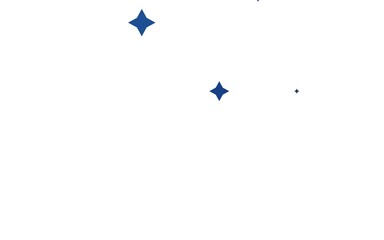 Light BLUE vector texture with beautiful stars.