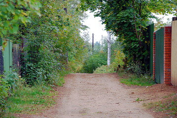 alley in the park