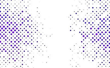 Light Purple vector pattern with spheres.