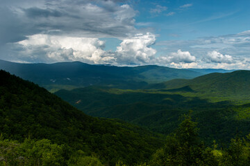 Cloudy day on the Mountainside