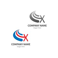 Letter X Logo Business Template Vector