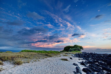 landscape with clouds and sky