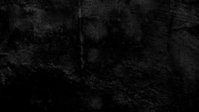 Cracked Dark Wall and smoke drifting For Background