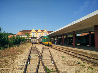 Da Lat station is a railway station on the Da Lat–Thap Cham Railway line in Vietnam, serving the...