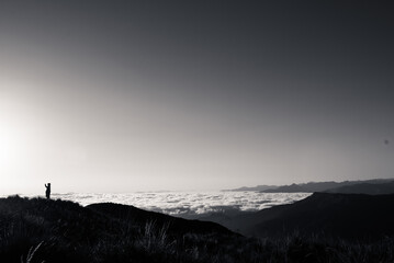 Sunrise at Tres Cruces in Peru