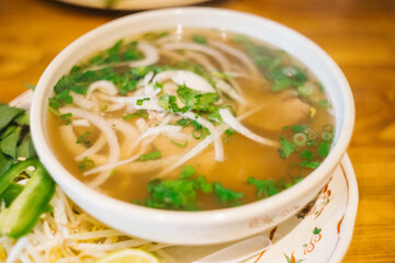 bowl of pho