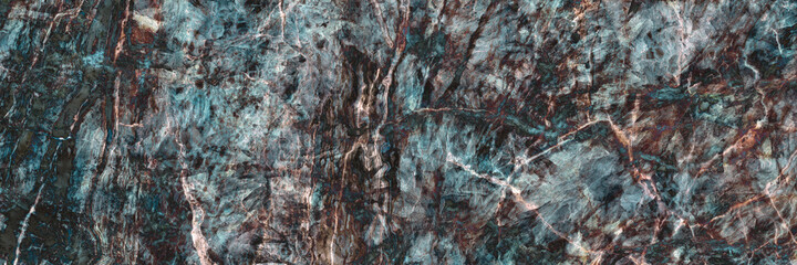 Panorama of blue marble background with natural stripe for elegant design, Terracotta beige marbel, Closeup Italian onyx slab or grunge stone, Polished granite for digital wall and floor tiles.