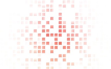 Light Red vector pattern in square style.