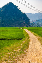 From Hanoi to the Chinees border and the mountain village of Sapa in the north of Vietnam