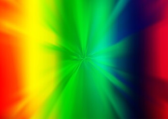 Light Multicolor, Rainbow vector modern elegant background.