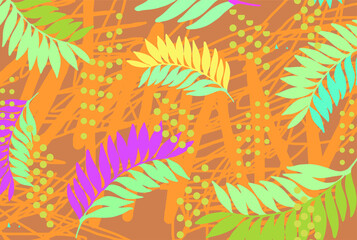 Fototapeta na wymiar Various motifs with distinctive colors, for batik motifs and various functions with very artistic plant patterns. vektor EPS 10