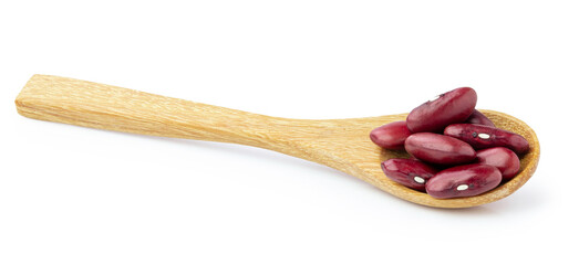 red bean isolated on white background