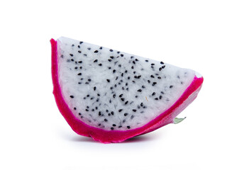 dragon fruit isolated on white background