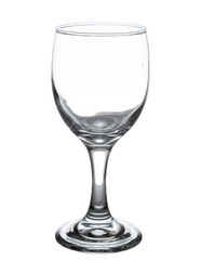 empty glass water isolated on white background clipping path