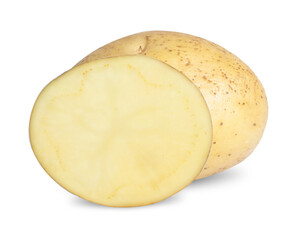 Potato vegetable isolated on white background