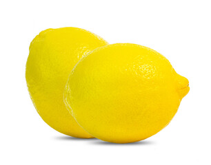 lemon fruit isolated on white background