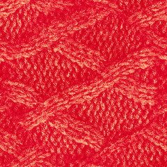 Seamless Scandinavian Knitting. Knitwear Textile. 