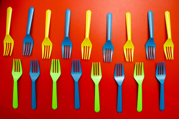 Disposal Plastic fork 
