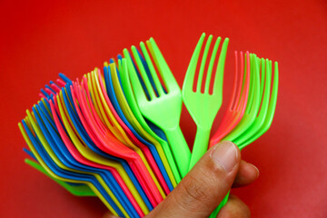 Disposal Plastic fork 