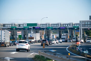 Foto op Plexiglas 【日本】高速道路料金所渋滞【2020】 © BSDC