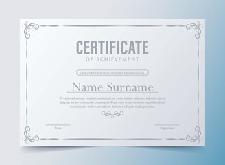 certificate of achievement template
