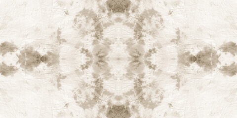 Seamless Old Tie Dye Batik Texture. Ethnic 