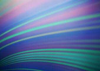 Fototapeta premium Light BLUE vector bokeh pattern.