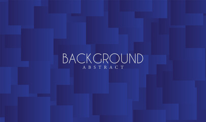 Abstract geometric banner on blue background. vector