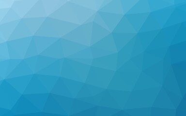Light BLUE vector polygon abstract layout.