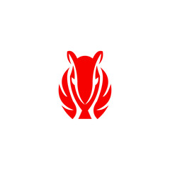 illustration logo font b templet vector