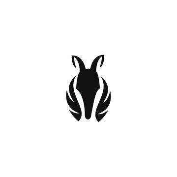 illustration logo animal tapir icon templet vector