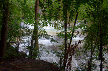 Erawan National Park, Thailand - Level 6 Waterfalls, Dong Pruek Sa