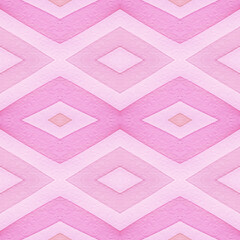 Tender Diamond Pattern. Seamless Zigzags 