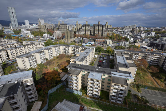 １９８１年撮影 豊中市千里ニュータウン航空写真 豊中市公式広報X（旧ツイッター） on X