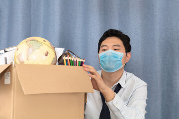 Unemployed young people after the epidemic
