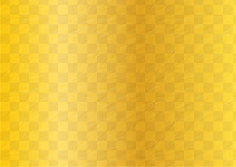 金　和紙　市松模様　背景　壁紙