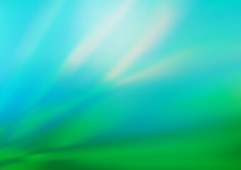 Light Blue, Green vector glossy abstract background.