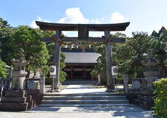 吉田松陰神社の鳥居