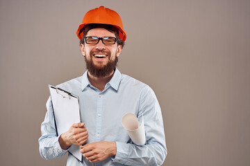 Engineer orange helmet professional documents instruction manual