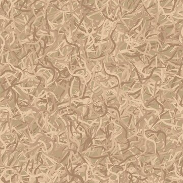 Military camo seamless pattern vector background print. Desert dried grass