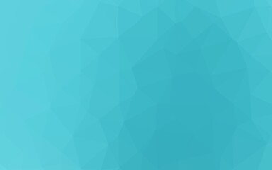 Light BLUE vector polygonal pattern.